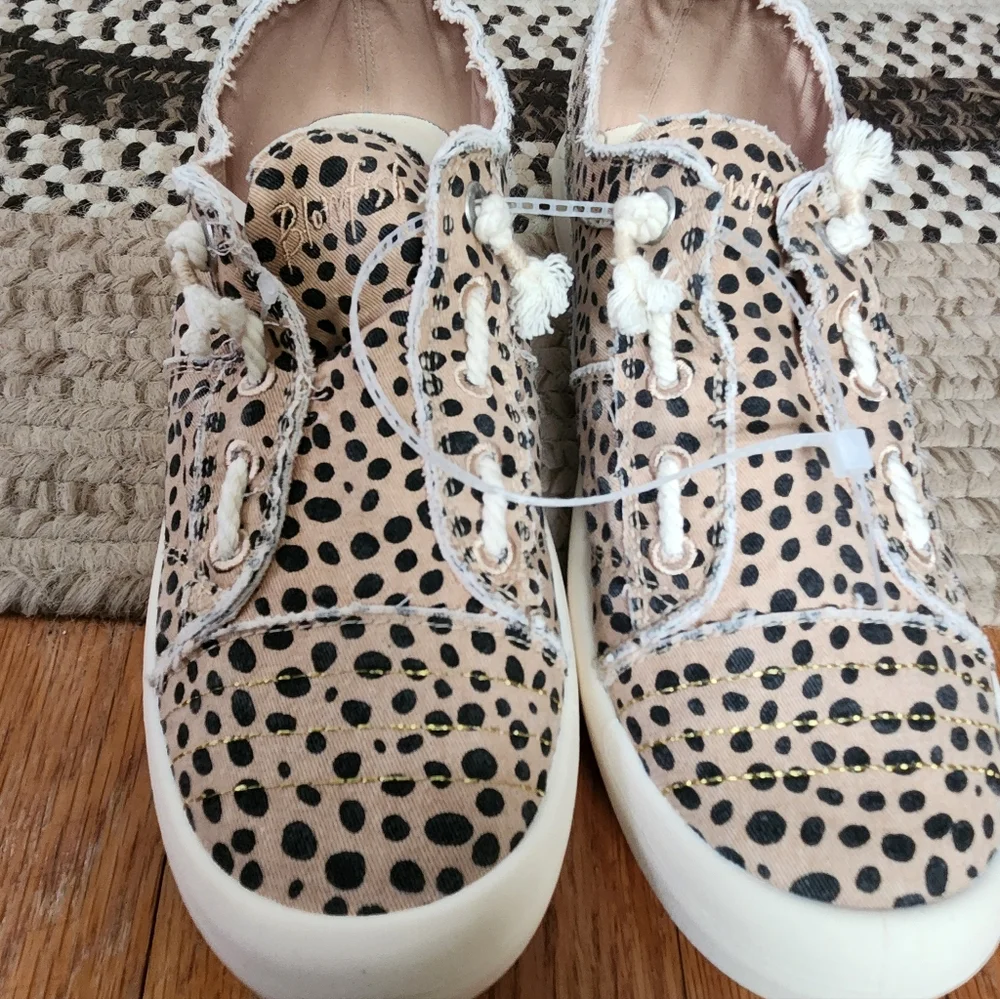 Blowfish Leopard Print Beachside Sneakers